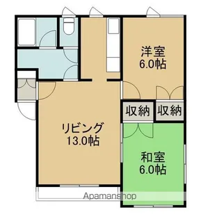 クリヨン【A-3号室】の間取り
