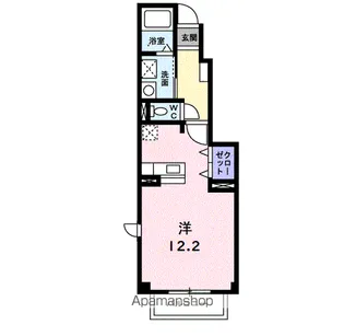 スカイラークⅡ【1階】の間取り