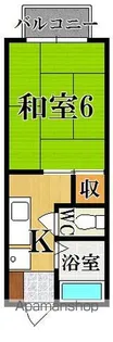 サザンヒル三郷【1階】の間取り