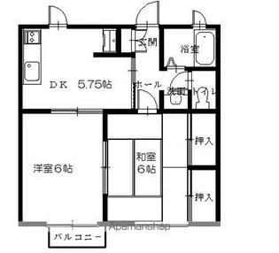 サクラハウス【202号室】の間取り