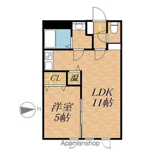 VERT220【3階】の間取り