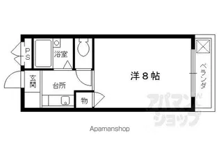 スペース華【209号室】の間取り