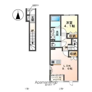 WIN2026【202号室】の間取り