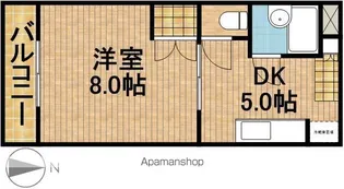 ファンタハウス【3階】の間取り