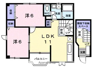 マルゴヒルズⅤ【2階】の間取り