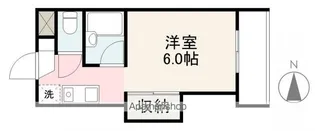 アカデミーハイツⅠ【Ⅰ305号室】の間取り