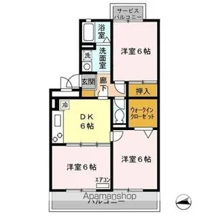 パンプキンハウス【2階】の間取り