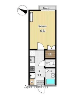 サニー南小岩【102号室】の間取り