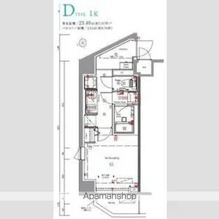 MAXIV西横浜DUE【1階】の間取り