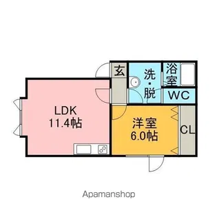 PALETTEハウス【2階】の間取り