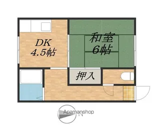 ホワイエ21【2階】の間取り