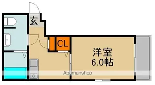 ハイムよしの【3階】の間取り