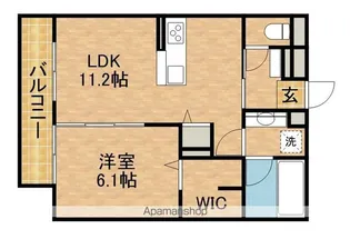 ADVANCE【1階】の間取り