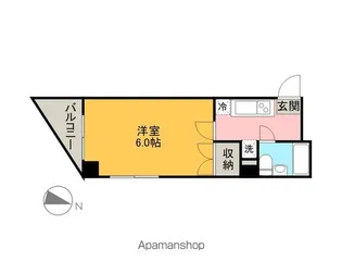 エスパシオ立町【4階】の間取り
