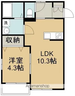 GRAN PREMIERE一本杉【2階】の間取り