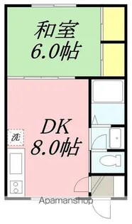 グランベリー七重浜【103号室】の間取り