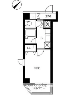 スカイコート幡ヶ谷【5階】の間取り