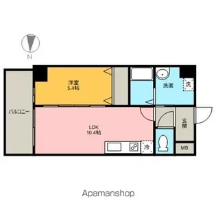 マイアトリア栄【9階】の間取り