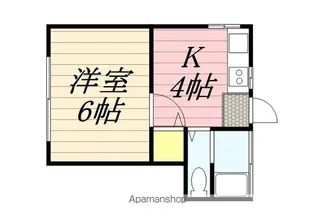 東京都三鷹市新川6丁目【アパート】の間取り