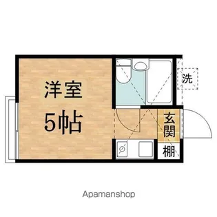 アップルハウスかすみ【1階】の間取り