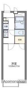 レオパレスエスエス【204号室】の間取り