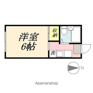 コーポ大供【2階】の間取り
