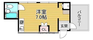 パル大久保【215号室】の間取り