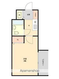 ウィンベルソロ梅ヶ丘【4階】の間取り