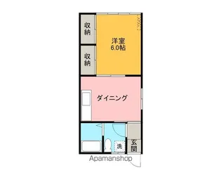 エスポワール【101号室】の間取り