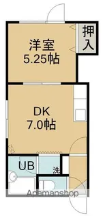 めぞん日吉館【201号室】の間取り