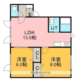 ヴェールアレ A【1階】の間取り