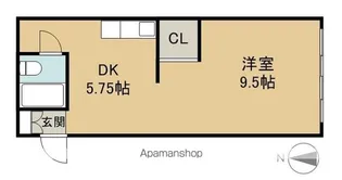 ハイツ513【2階】の間取り