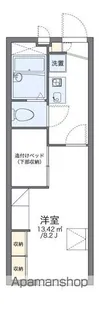 レオパレスクレイン【1階】の間取り