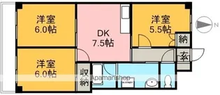 第7水野マンション【4階】の間取り