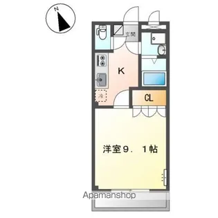 アルファルド【2階】の間取り