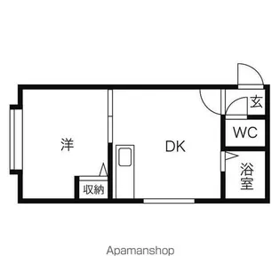 アークコート北28条【3階】の間取り