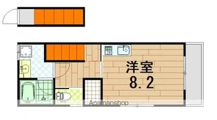 RIDERE(リーデレ)五日市中央【204号室号室】の間取り