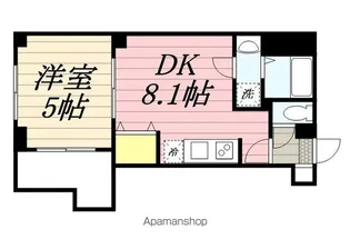 VERDE北松戸【1階】の間取り