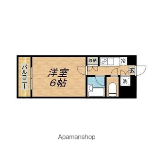 東京都中野区弥生町5丁目【マンション】の間取り