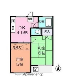メゾン神代【1階】の間取り
