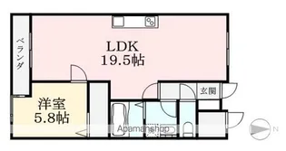 パークサイド吉川【302号室】の間取り