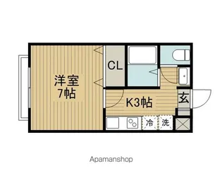 エクセレンス池田【2階】の間取り