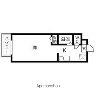 名古屋インターマンション【2階】の間取り