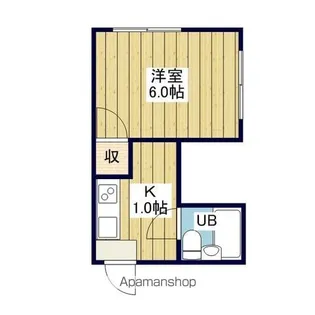 味酒ハイツ【4階】の間取り