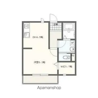 第3アンシックス【2階】の間取り