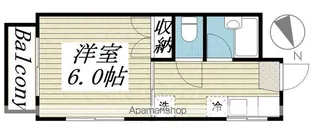 ユタカハイム【201号室】の間取り