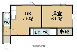 ルグラン港【203号室】の間取り