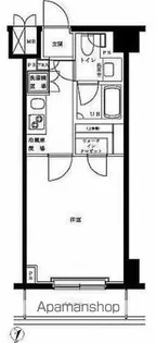 ルーブル清澄白河参番館【2階】の間取り