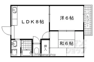 ハイツアルペンローズ【102号室】の間取り