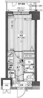 グランド・ガーラ横浜関内【8F-5号室】の間取り